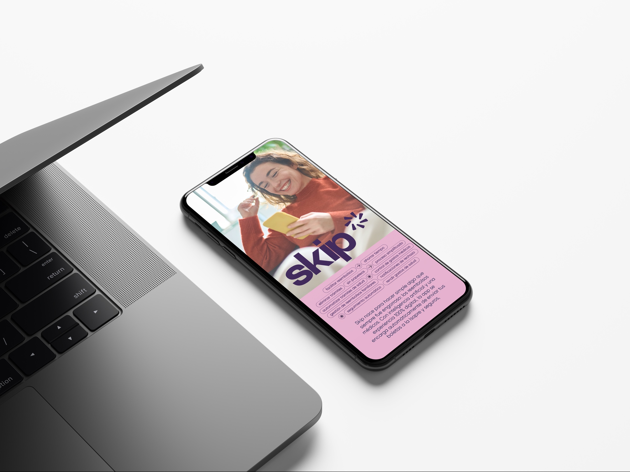Skip — la app de boletas médicas en el bolsillo de tus pacientes